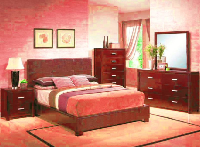 Redecorated bedroom