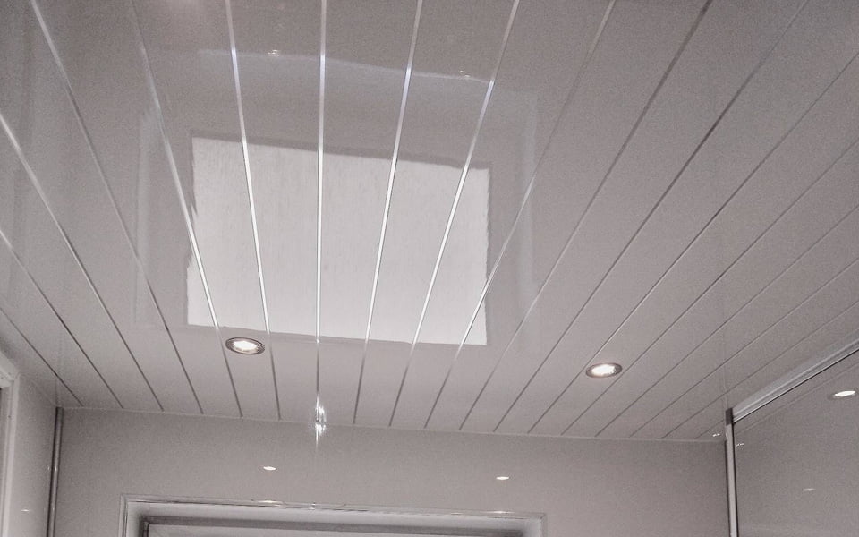 Bathroom ceiling renovation